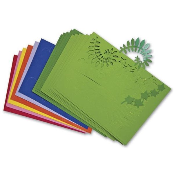 Roylco Roylco R15333 Roylco Botanical Cuts - 2-tone card - 210-pkg R15333